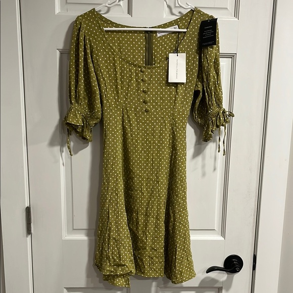 Faithfull the Brand Dresses & Skirts - Faithfull the Brand Sophia Mini Dress Belmont Dot Print Dress US Size 4/Small